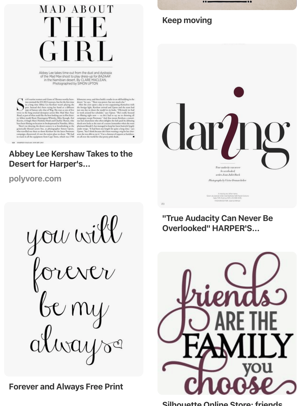 A screenshot of some of the quotes used in the book.